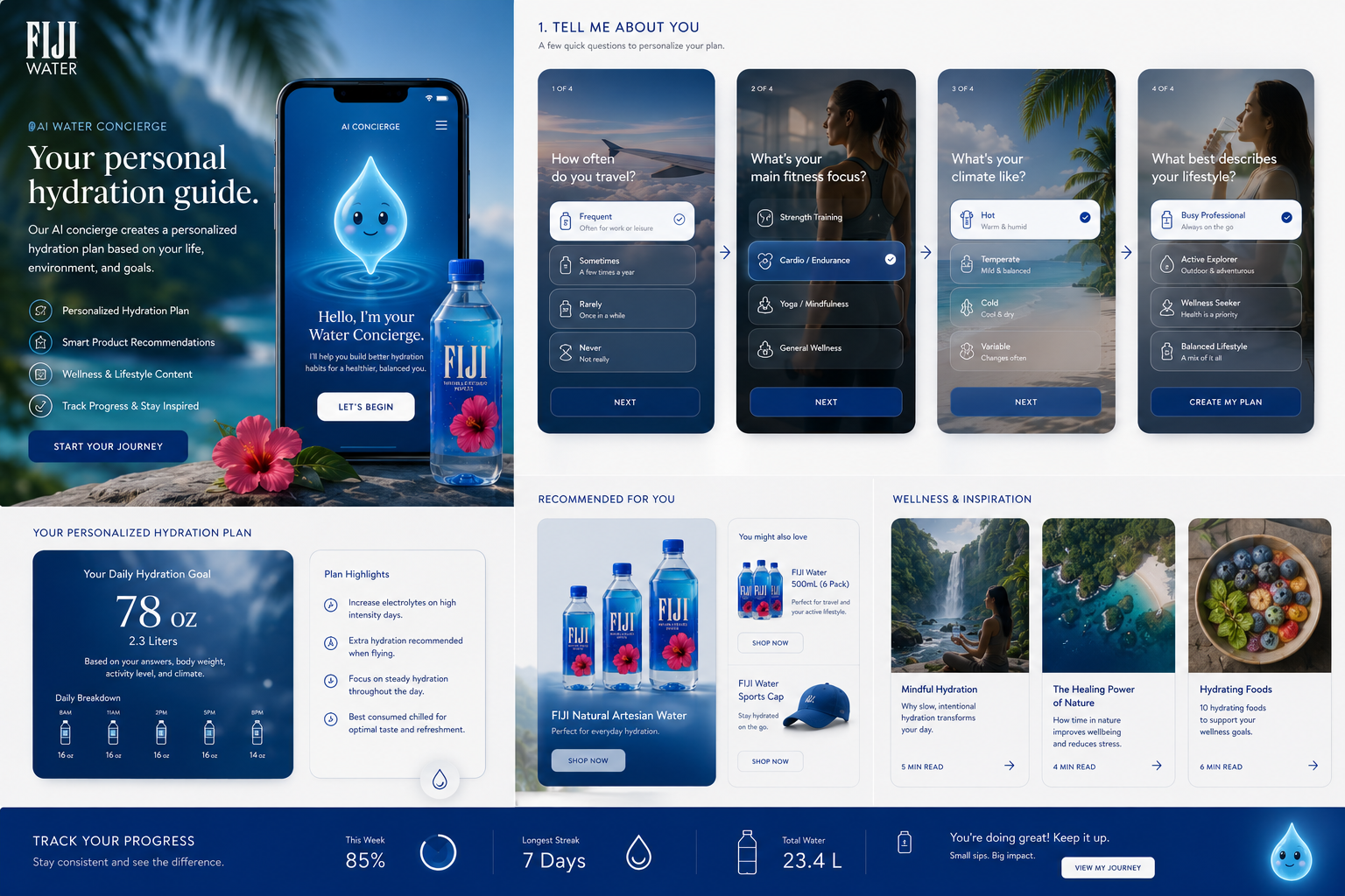 Personalized hydration, powered by AI.