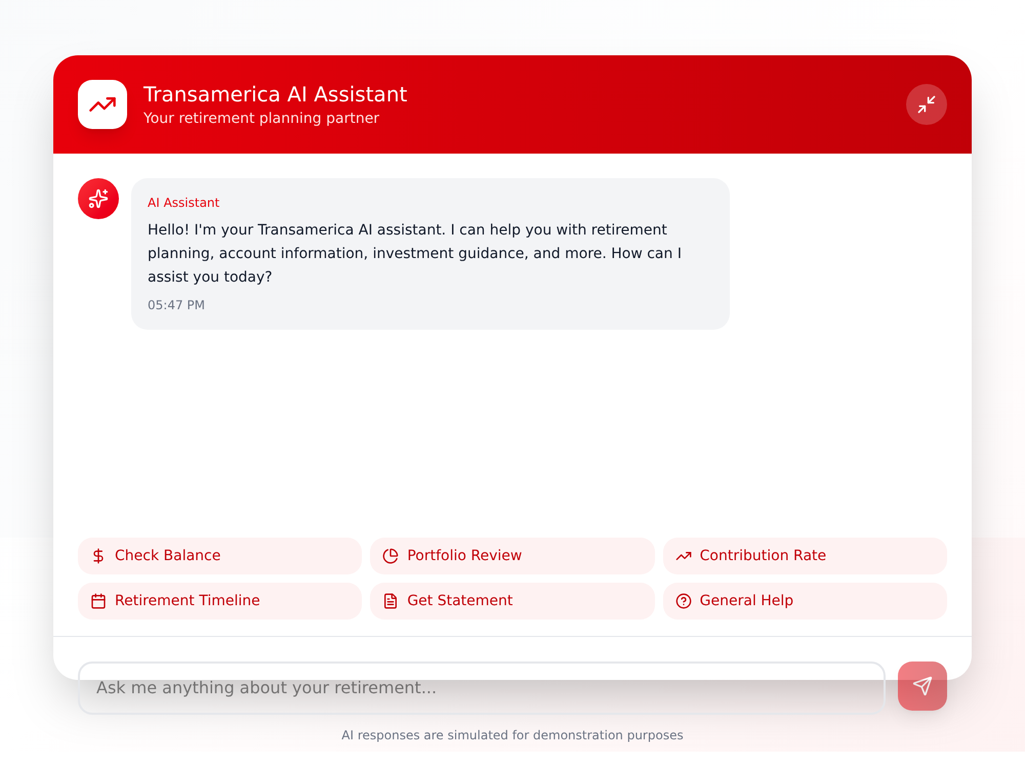 Transamerica AI Assistant